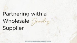 partnering with a wholesale jewelry supplier