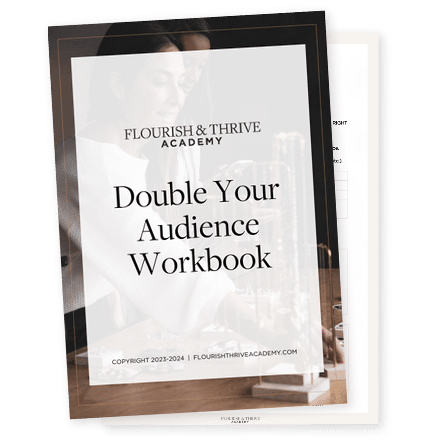 F&T - Double Your Audience Workbook Mockup