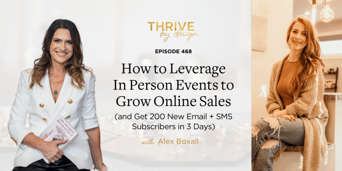 How to Leverage In Person Events to Grow Online Sales