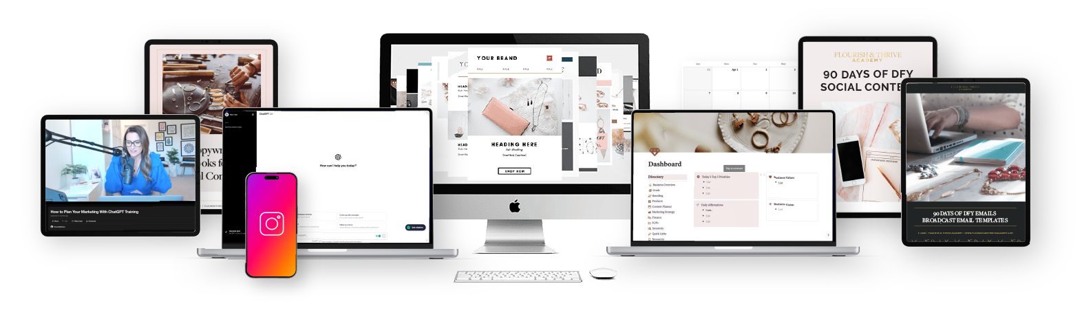 Master Your Marketing Bundle Mockups V02-04 Master Your Marketing Bundle Mockups V02-04
