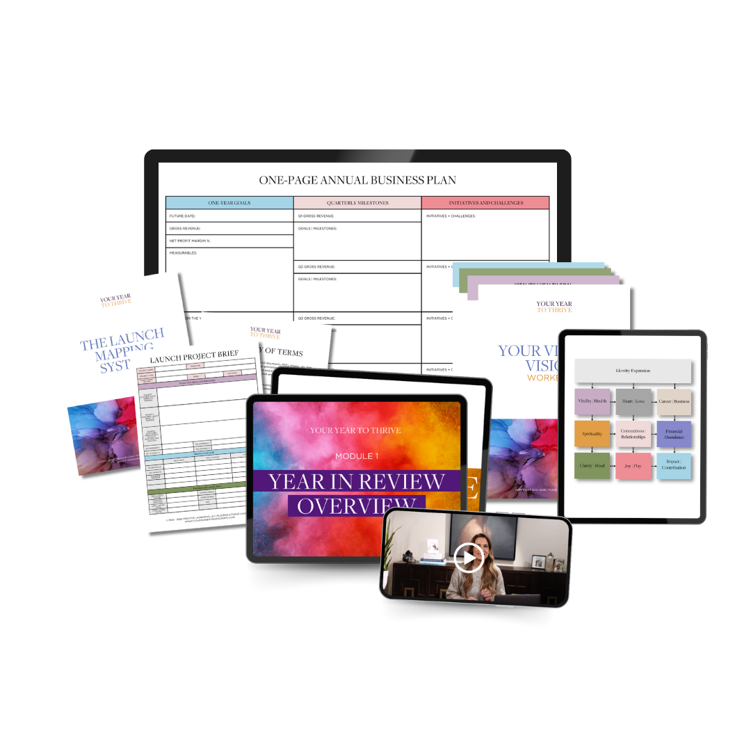 YOUR YEAR TO THRIVE