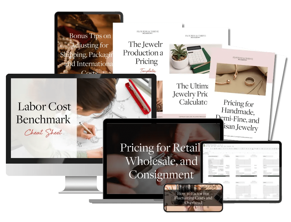 jewelry pricing bundle + calculator copy